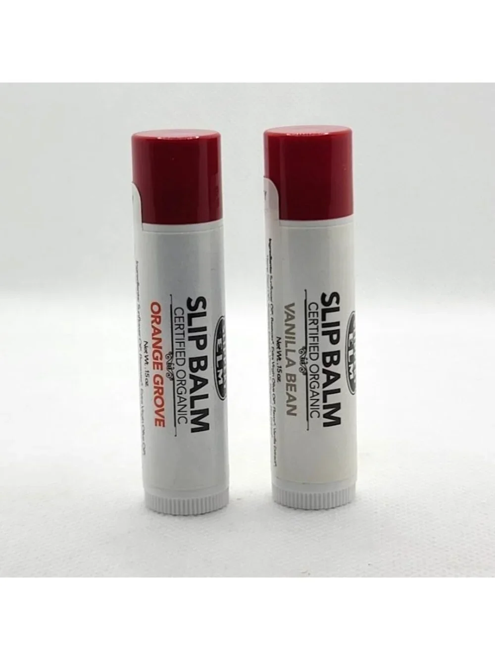 2 Pk Thayers Slippery Elm Slip Balm Organic Lip Balm Orange Grove Vanilla Bean